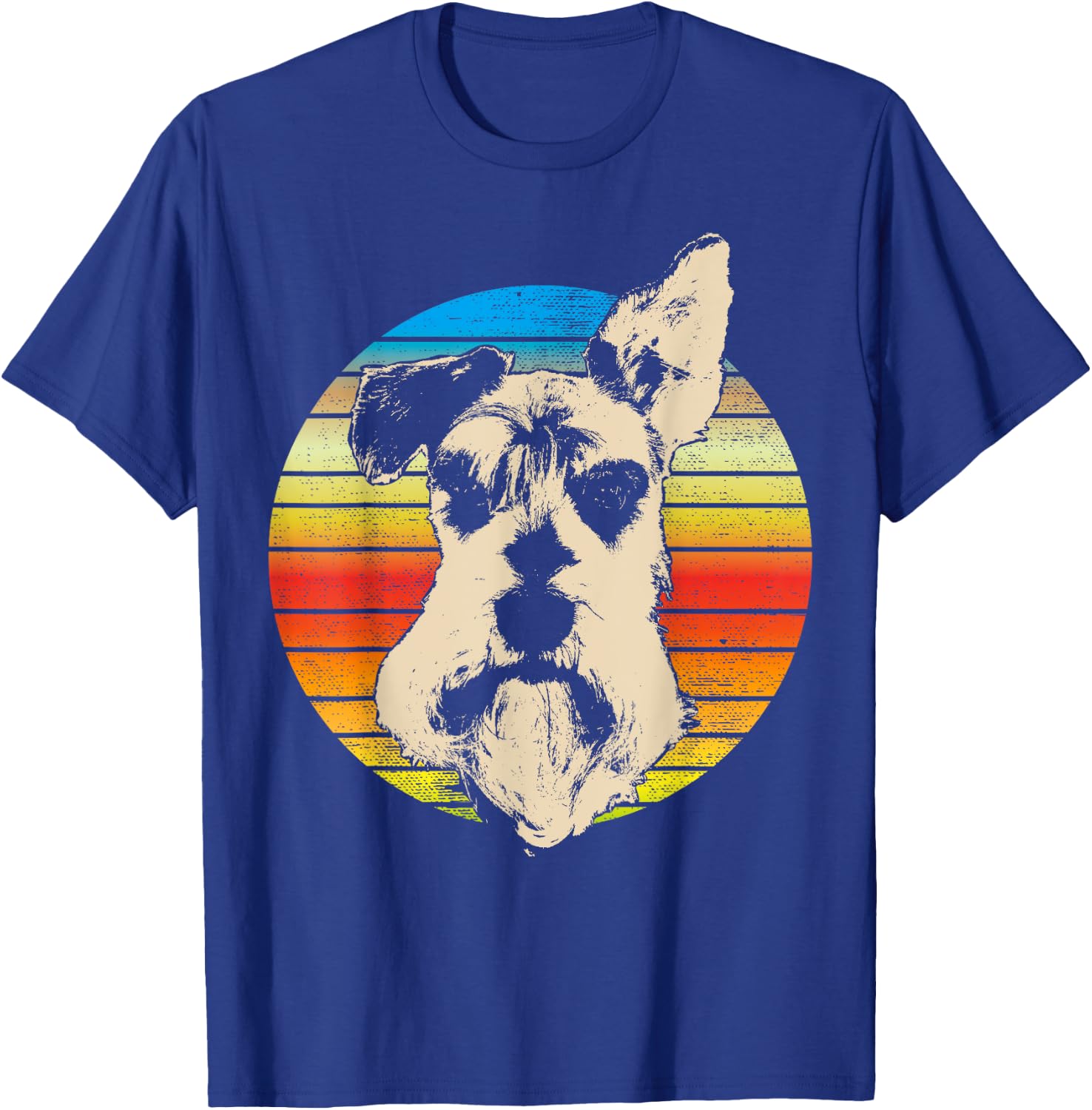 Schnauzer Standard Miniature & Giant-Schnauzer Dog Men Women Girls Kids T-Shirt - T-Shirt | Royal