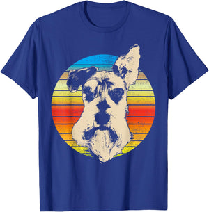 Schnauzer Standard Miniature & Giant-Schnauzer Dog Men Women Girls Kids T-Shirt - T-Shirt | Royal