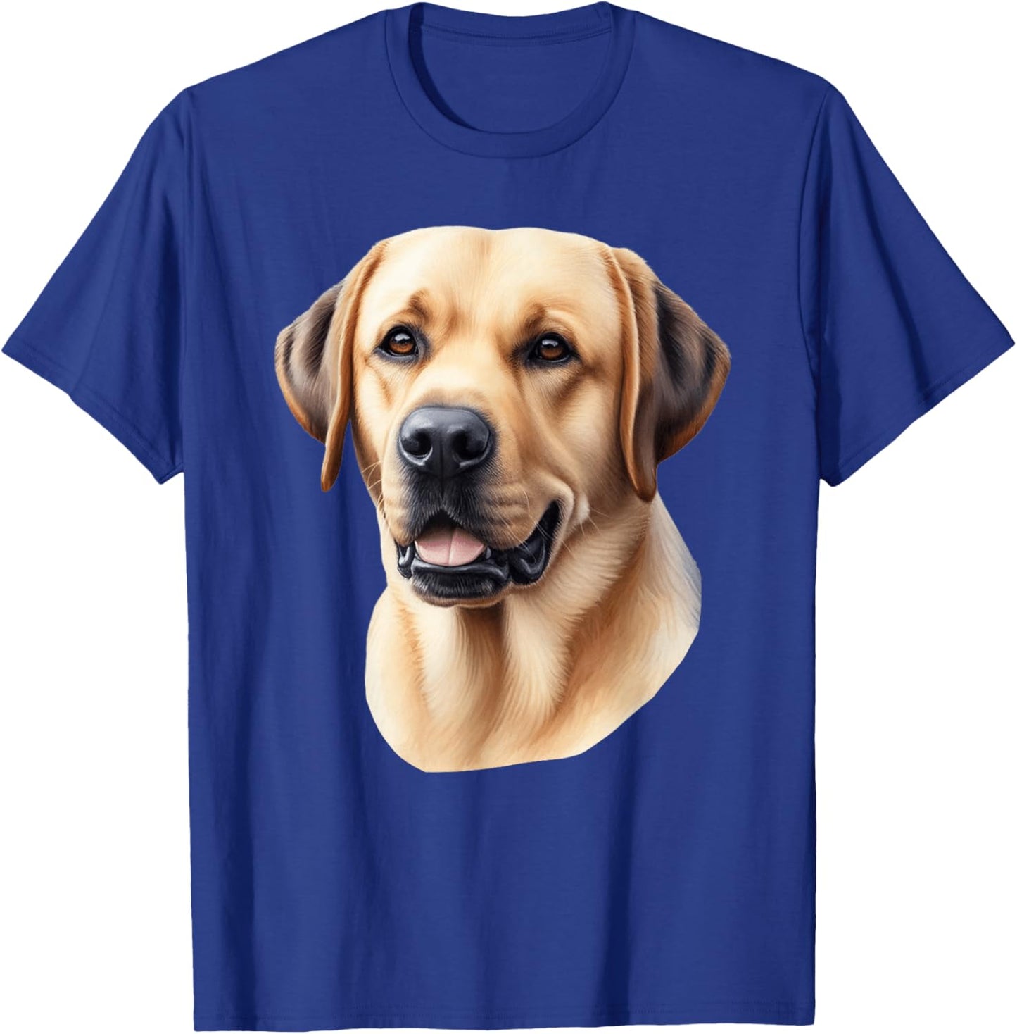 Labrador Retriever Dog Portrait T-Shirt - T-Shirt | Royal