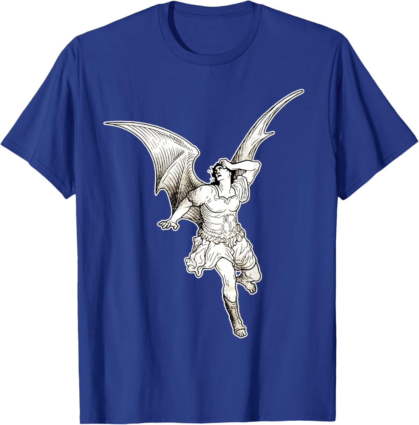 Lucifer Fallen Angel x Gustave Dore T-Shirt - T-Shirt | Royal