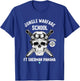 Paratrooper Jungle Warfare School Ft Sherman Panama Airborne T-Shirt - T-Shirt | Royal