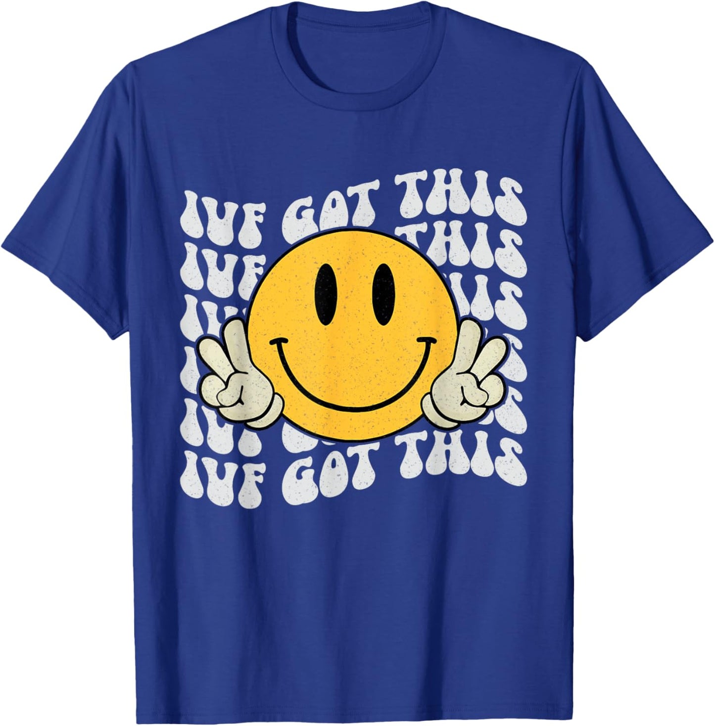 Groovy IVF Got Hope Inspiration IVF Mom Fertility Surrogate T-Shirt - T-Shirt | Royal