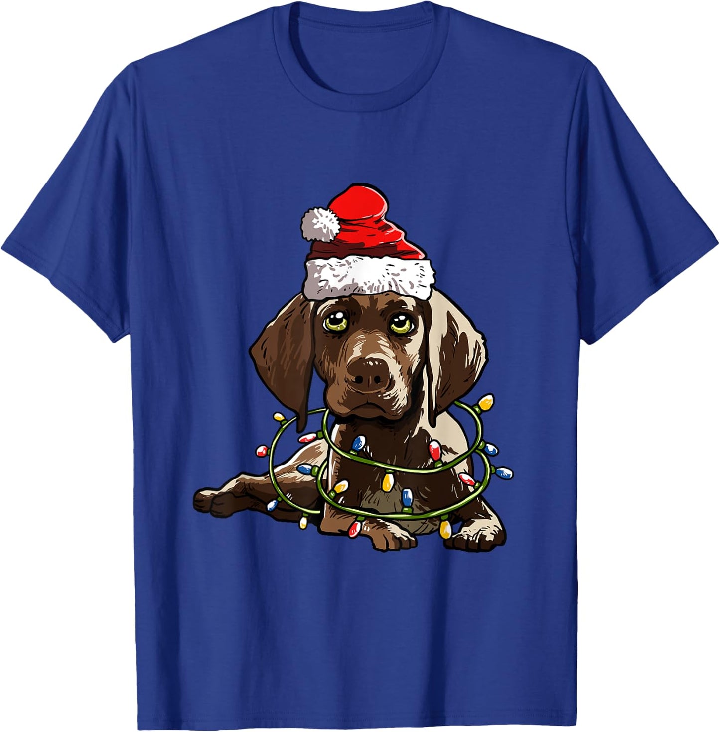 German Shorthair Christmas Gift X-Mas Costume Dogs T-Shirt - T-Shirt | Royal