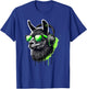 Lama Sunglasses Headphones Alpaca Lamas T-Shirt - T-Shirt | Royal