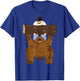 Bear and Man at the Gym Bear Spotting T-Shirt - T-Shirt | Royal