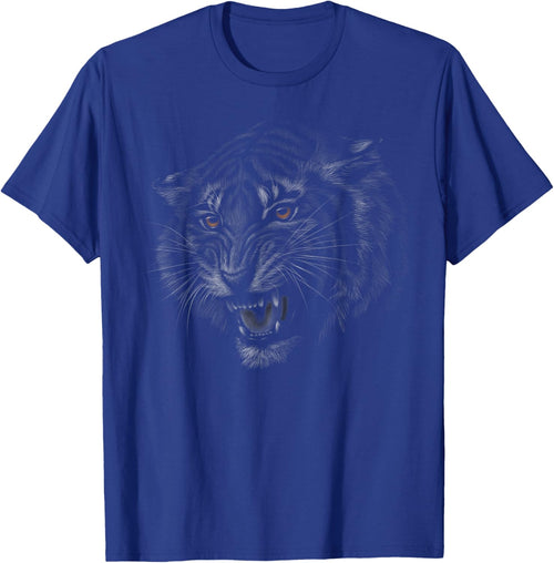 Tiger Head Black Art for Lovers of Tigers and Big Cats