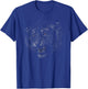 Tiger Head Black Art for Lovers of Tigers and Big Cats T-Shirt - T-Shirt | Royal