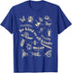 Vintage Be Kind To All Kinds Bugs Entomology Entomologist T-Shirt - T-Shirt | Royal