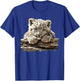 Snow Leopards Lovers Snow Leopard T-Shirt - T-Shirt | Royal