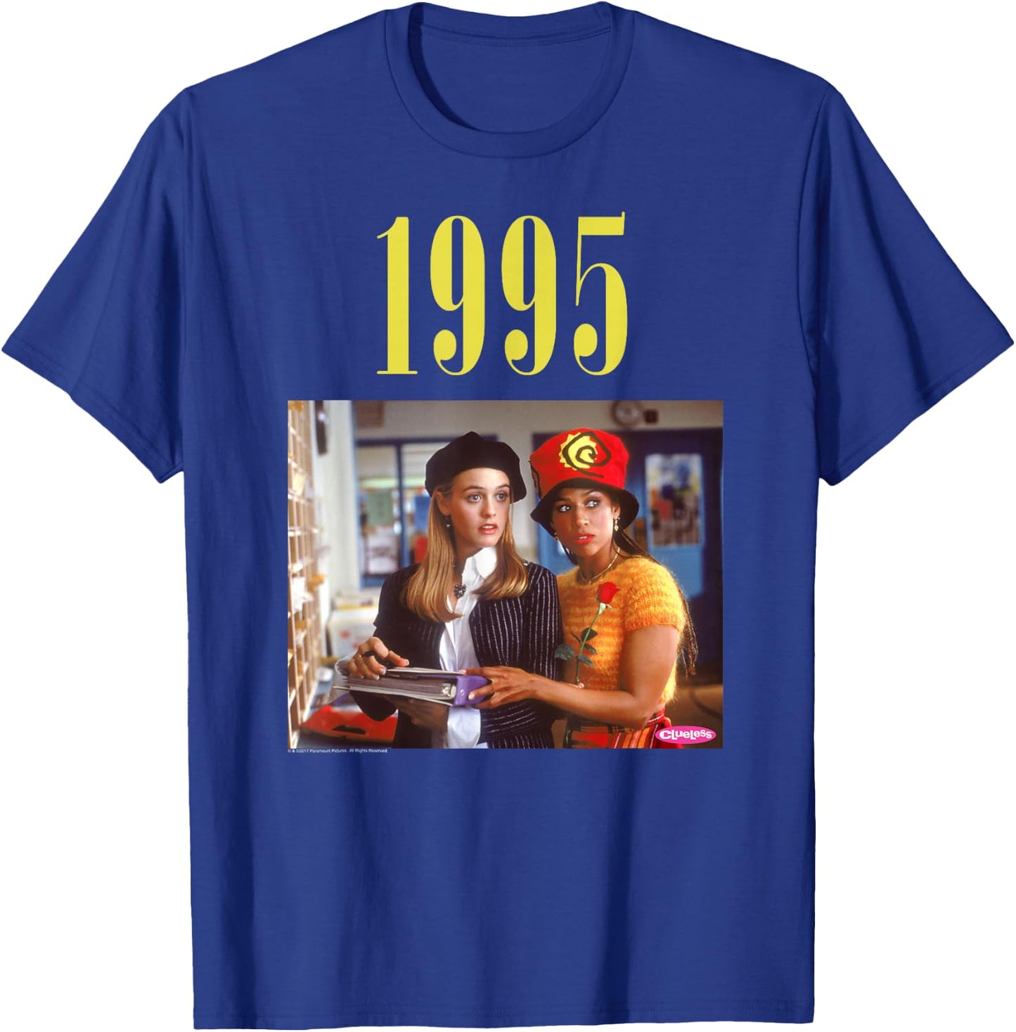 Clueless 1995 Photo T-Shirt - T-Shirt | Royal