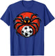 Spider Football / Football Spider T-Shirt - T-Shirt | Royal