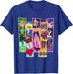 Kids DC Comics Super Hero Girls Character Panels T-Shirt - T-Shirt | Royal