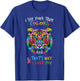 Autism Awareness It's OK to be different Autism Tiger T-Shirt - T-Shirt | Royal