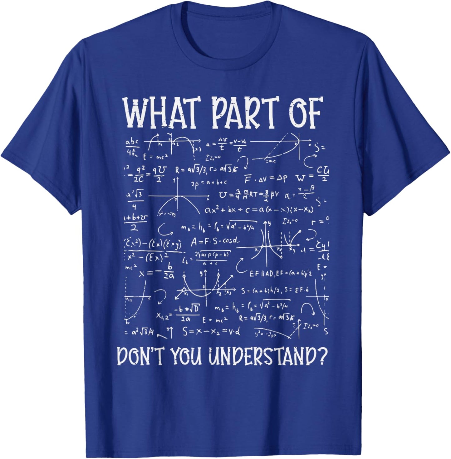 What Part Dont You Understand Funny Engineer Mechanic Men T-Shirt - T-Shirt | Royal