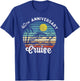 40th Wedding Anniversary Cruise Romantic Anniversaries T-Shirt - T-Shirt | Royal