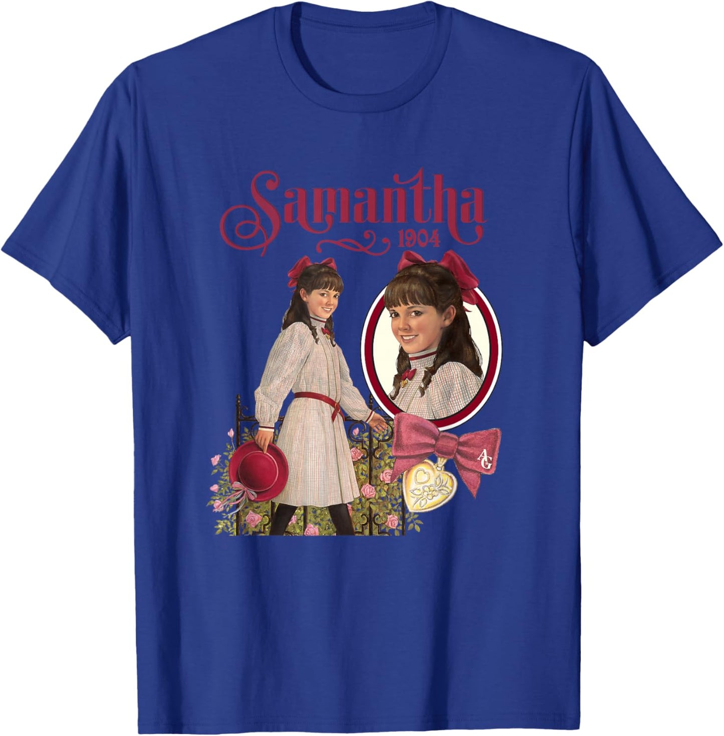 American Girl - Samantha Parkington 1904 T-Shirt - T-Shirt | Royal