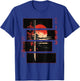 Japanese Letters Sword Graphic Vintage 1983 Birthday T-Shirt - T-Shirt | Royal