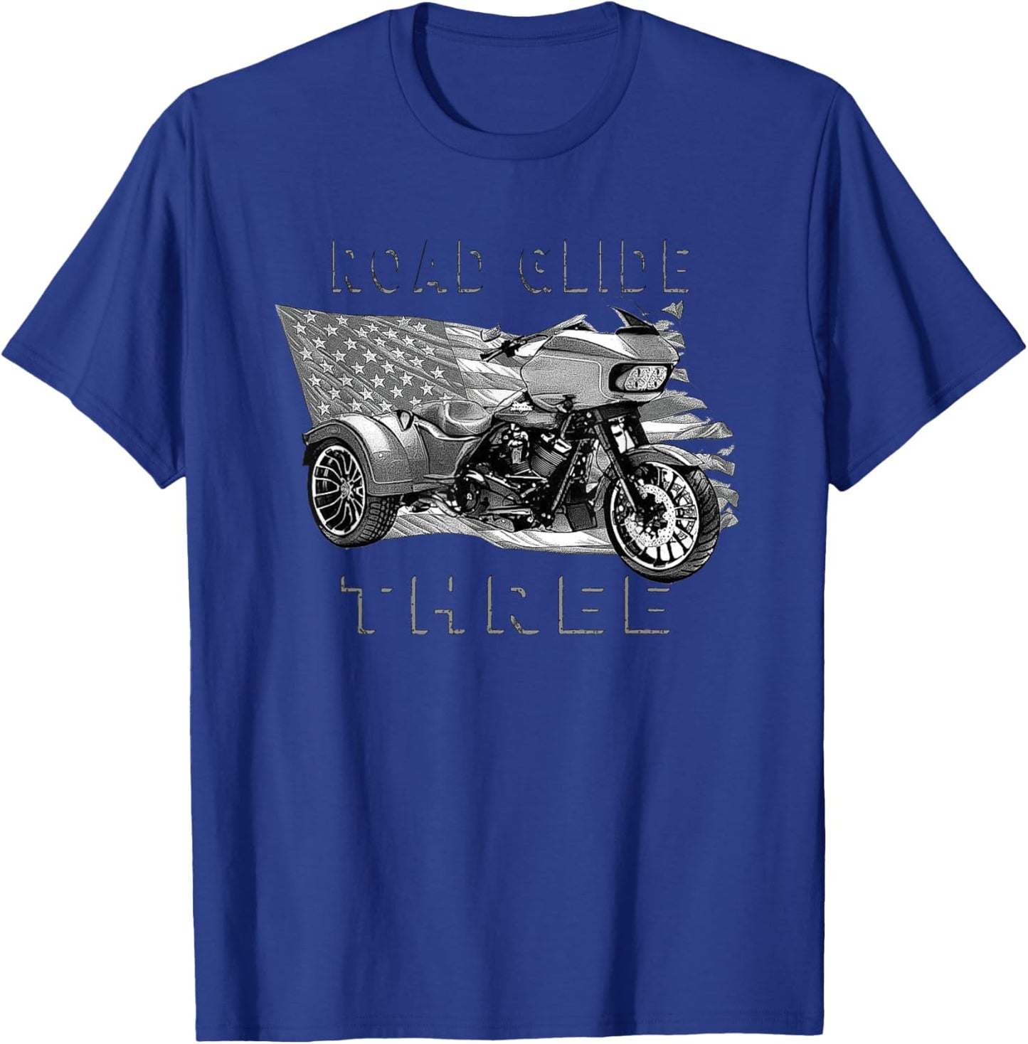 Road Glide Three T-Shirt - T-Shirt | Royal