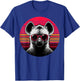 Hyena Retro Vintage Sunset Animal Sunglasses 70s T-Shirt - T-Shirt | Royal