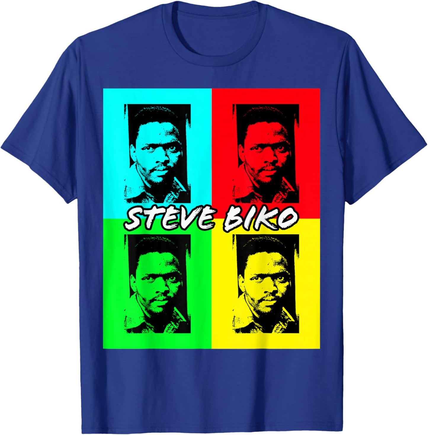 Steve Biko T-Shirt - T-Shirt | Royal