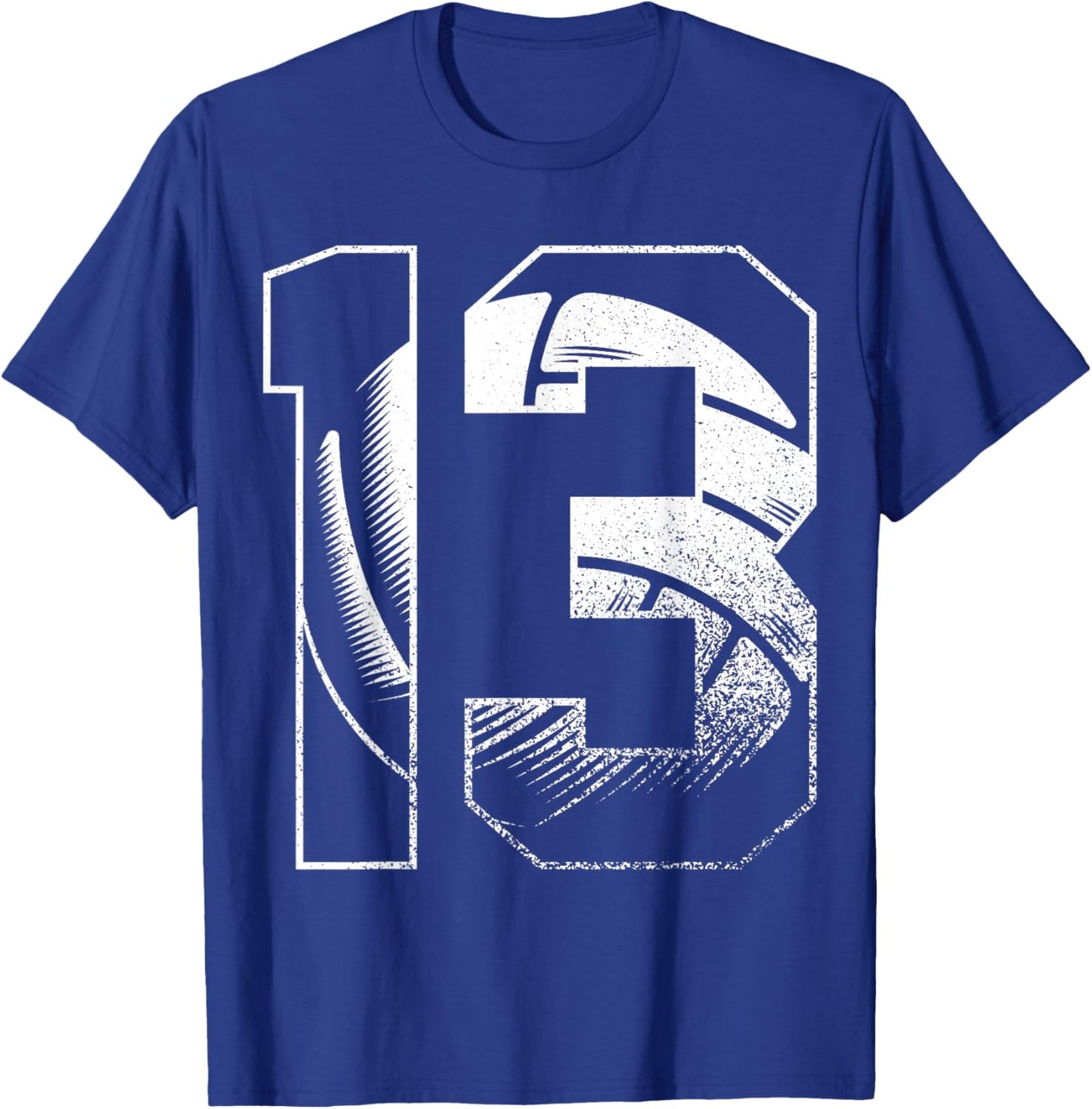 13th Birthday Boy Volleyball Player Volleyball 13 Years Old T-Shirt - T-Shirt | Royal