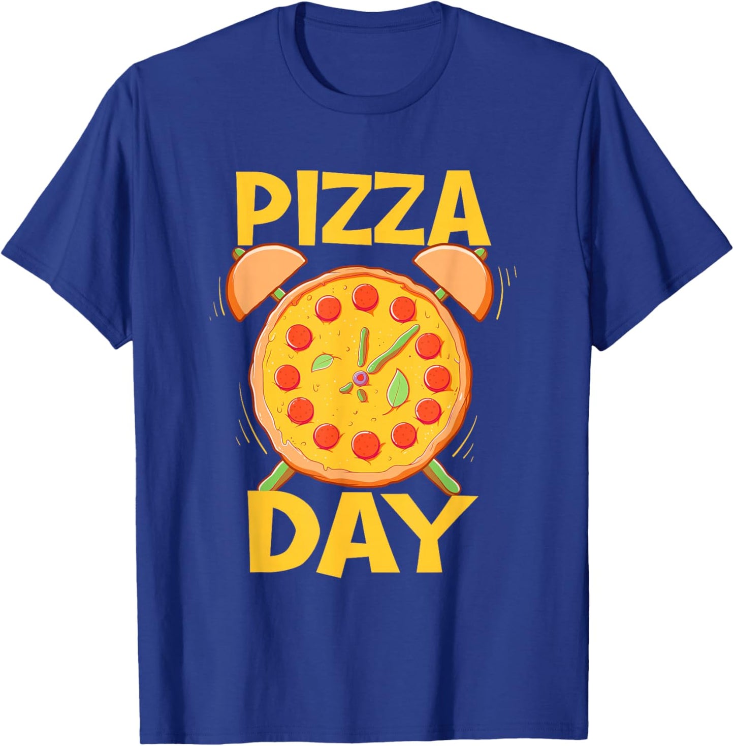 Pizza Day - Pizza Baker Food Lover T-Shirt - T-Shirt | Royal
