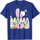 Easter Bunny Mama Spring Eggs Hunting Family Matching Easter T-Shirt - T-Shirt | Royal