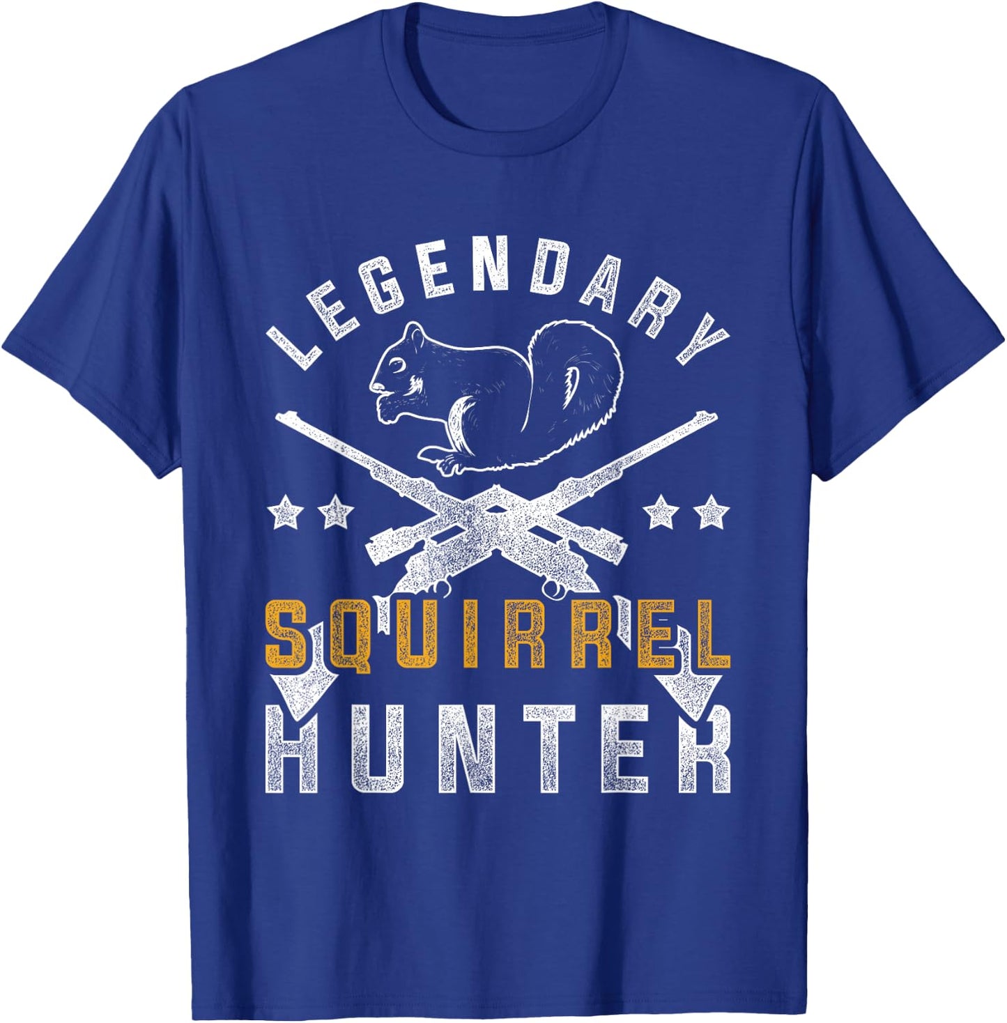 Forest Animal Squirrel Lover Animal Designs Legendary Squirrel Hunter Squirrel T-Shirt - T-Shirt | Royal