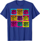 Pop Art Bengal Tiger Colourful Artistic Artist Gifts T-Shirt - T-Shirt | Royal