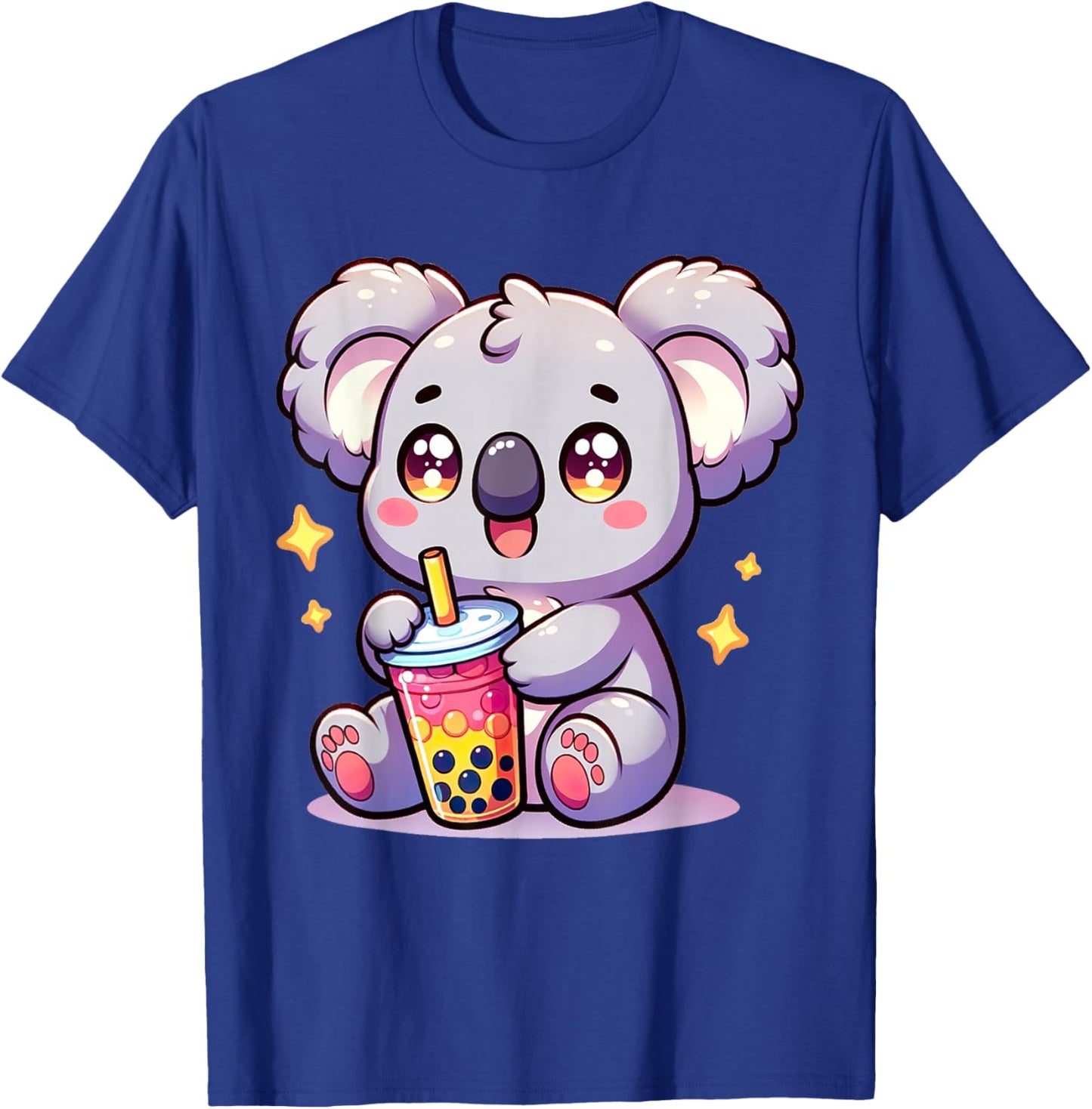 Koala Kawaii Bubble Tea Boba Milk Cute Anime T-Shirt - T-Shirt | Royal