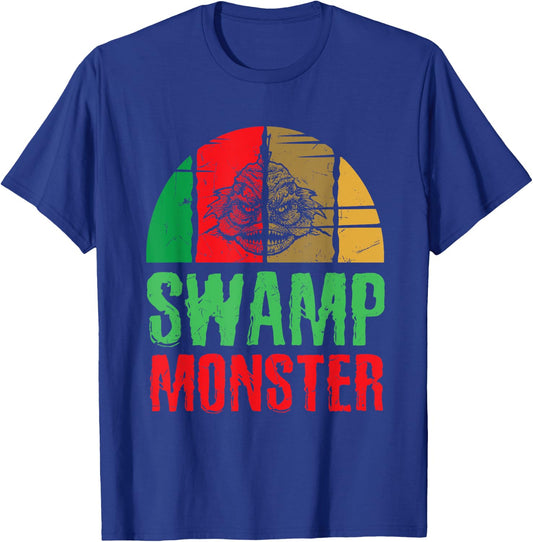Cool Swamp Monster Monsters Fish Swamp Lovers gift T-Shirt - T-Shirt | Royal