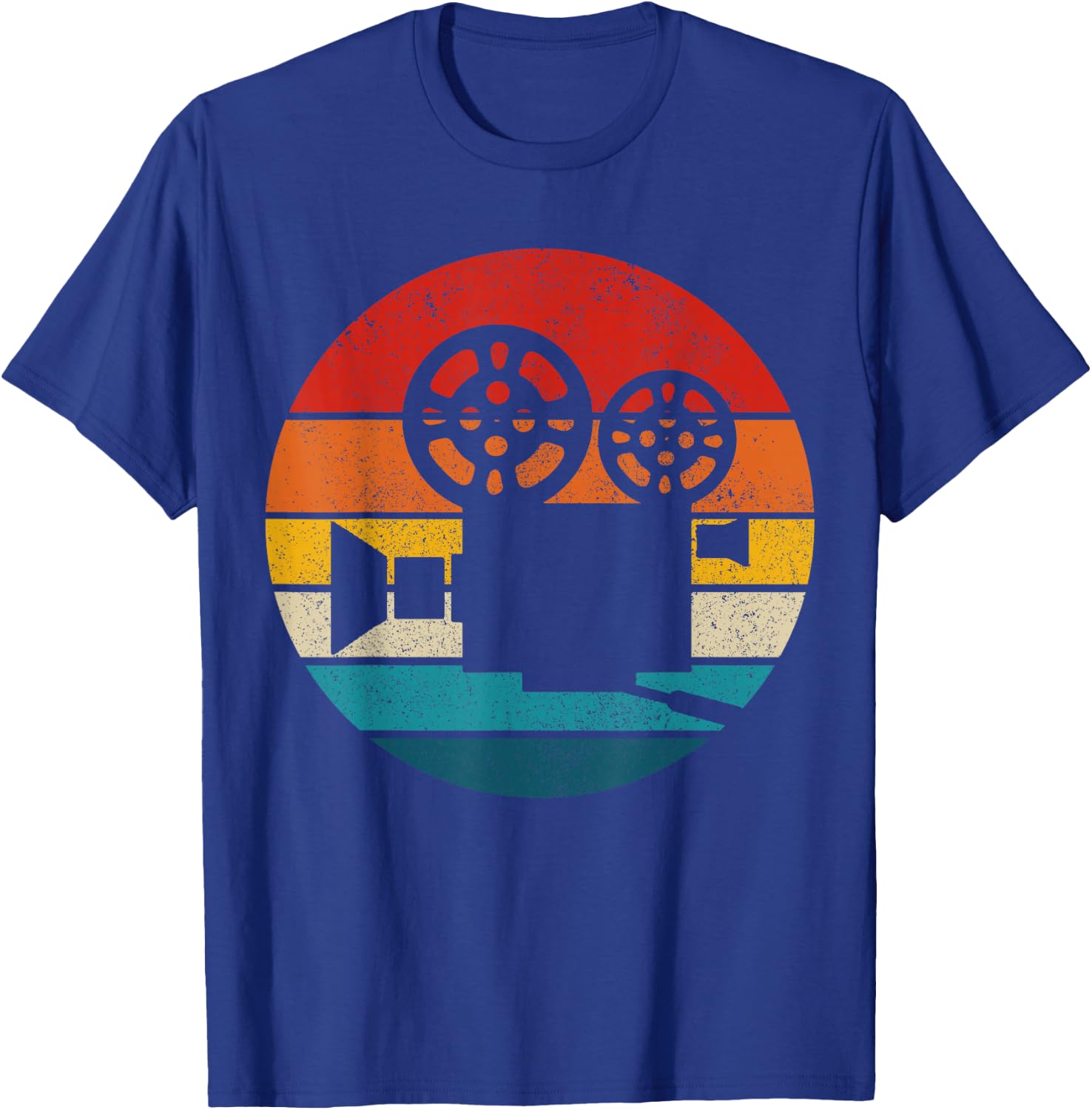 Vintage Camera Film Cameraman T-Shirt - T-Shirt | Royal