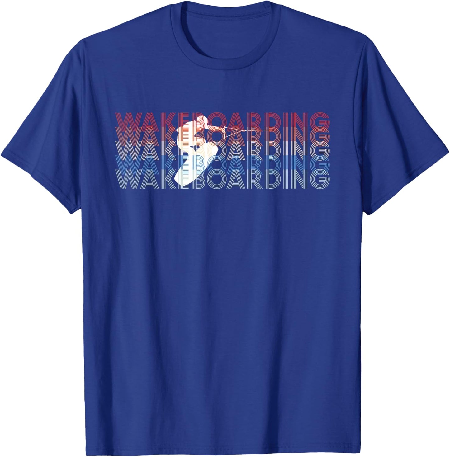 Wakeboard Wakeboarding Wakeboarder Wakesurf Board Surfing T-Shirt - T-Shirt | Royal