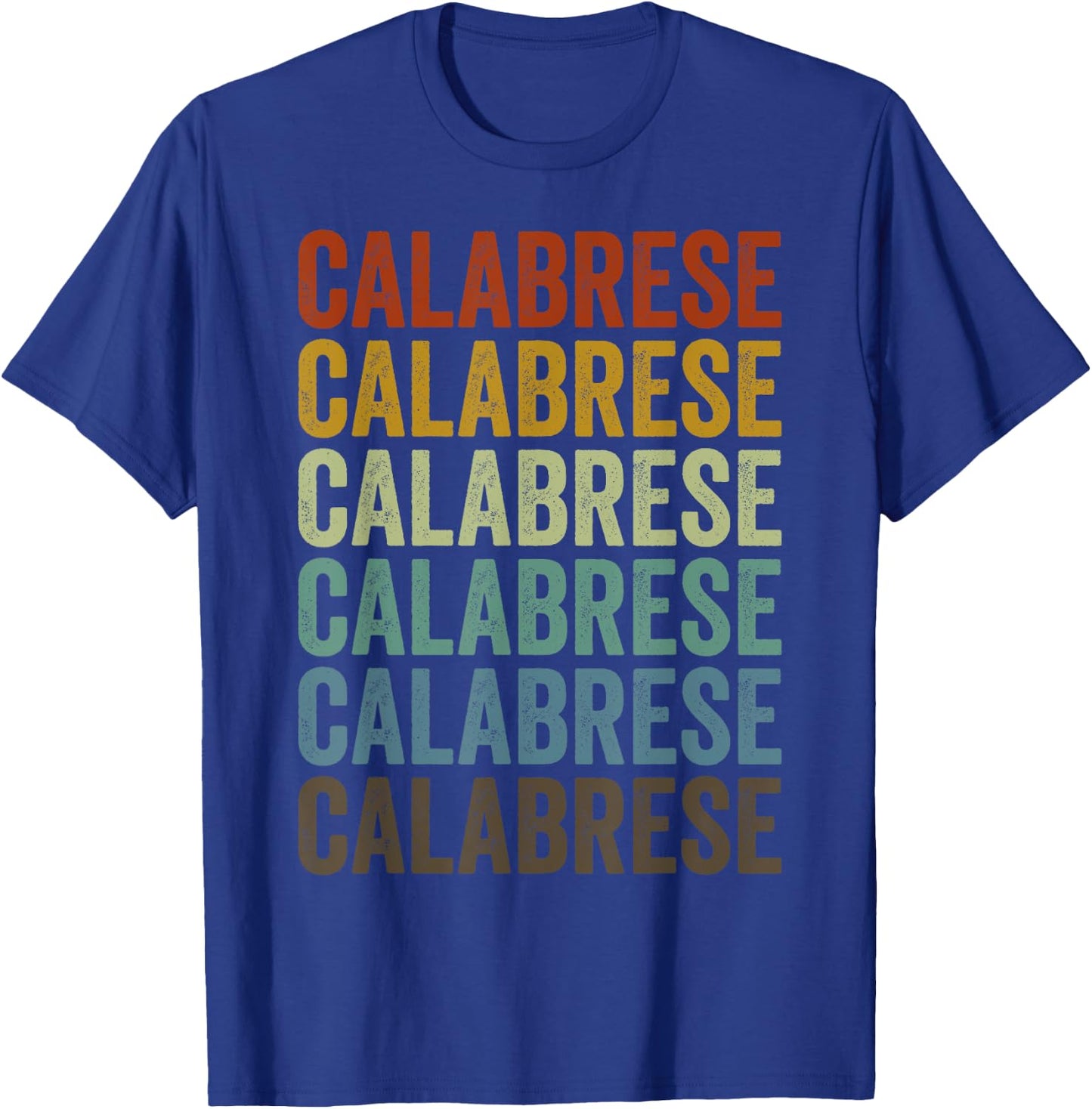 Calabrese Horse Retro T-Shirt - T-Shirt | Royal