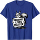Squirrel Lives Matter Perfect Squirrel, Animal Lover Cute T-Shirt - T-Shirt | Royal