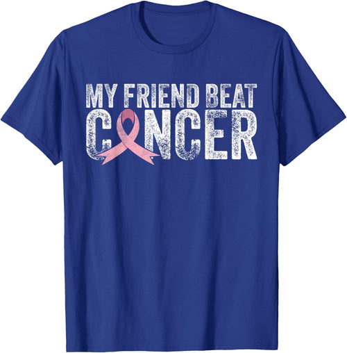 My Friend Beat Cancer Breast Cancer Awareness Survivor Pink