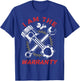 I'm The Warranty Repair Car Lover Auto Mechanic T-Shirt - T-Shirt | Royal