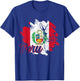 Peru Llama Alpaca Peruvian Flag Pride Vintage Souvenir T-Shirt - T-Shirt | Royal