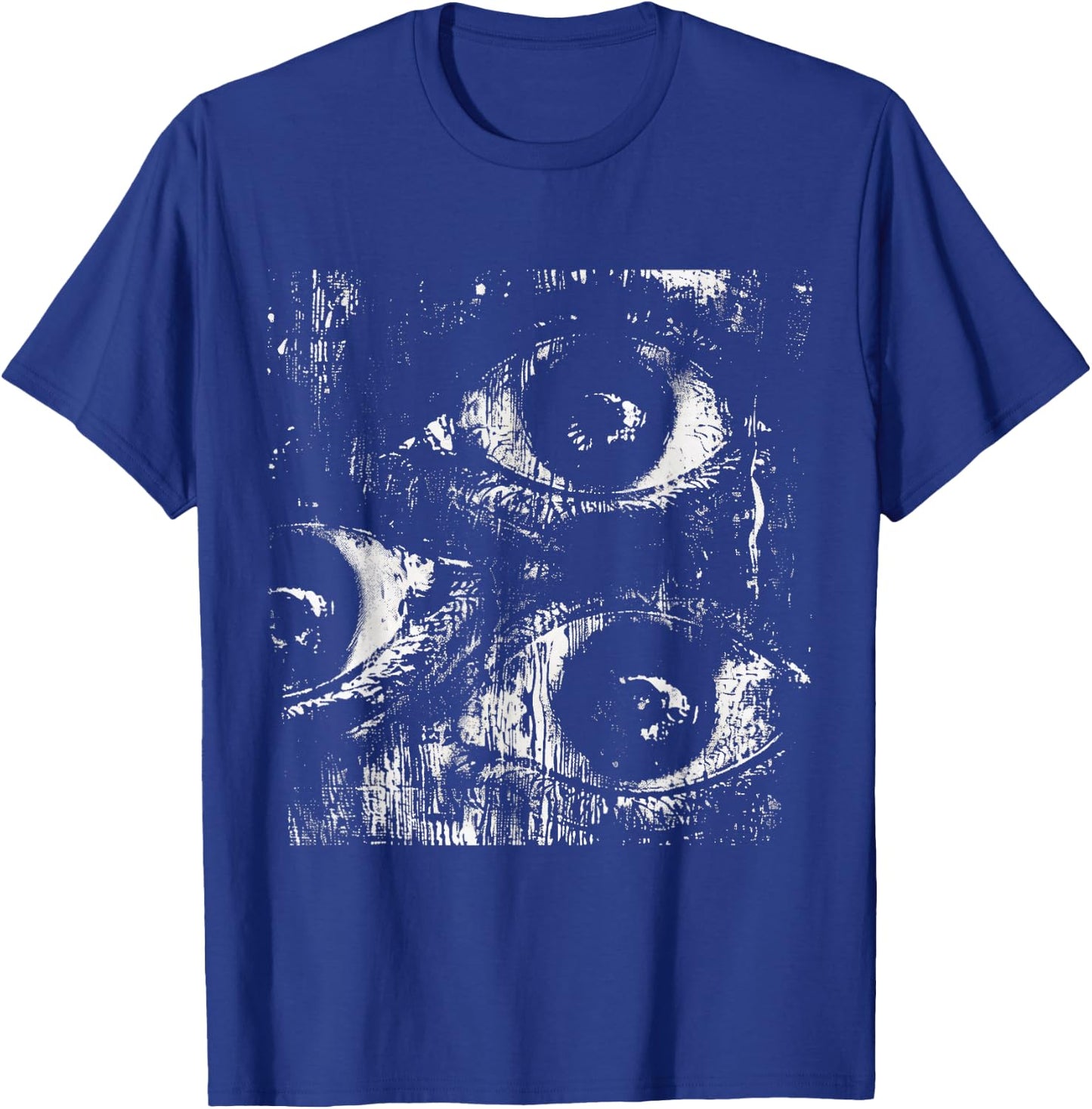 Eyes Weird Goth Grunge Eyeballs Alt Odd Strange Aesthetic T-Shirt - T-Shirt | Royal