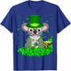 Irish Shamrock Leprechaun Koala St. Patrick's Day T-Shirt - T-Shirt | Royal