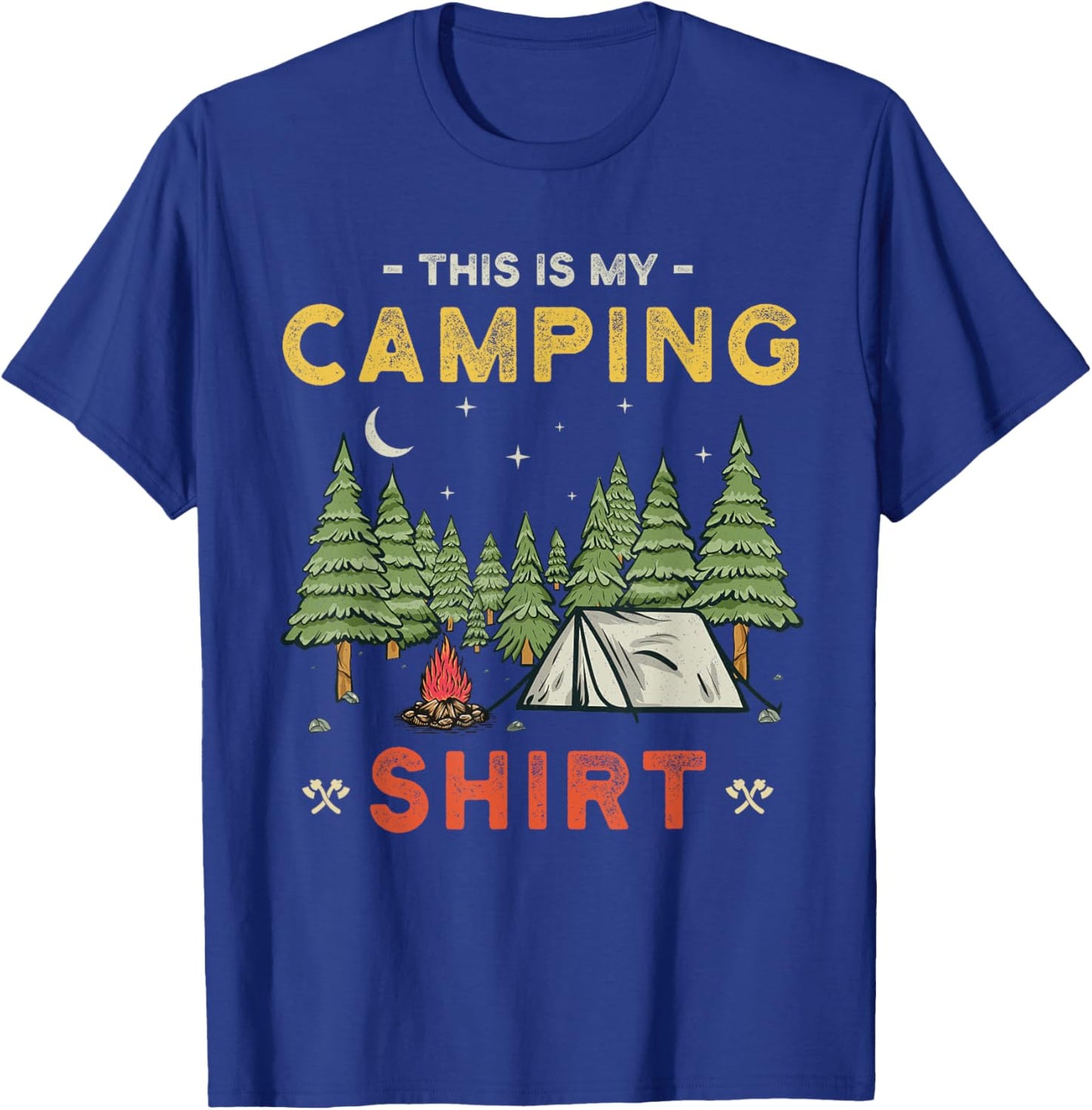 Camping Cosuin Funny Camper T-Shirt - T-Shirt | Royal