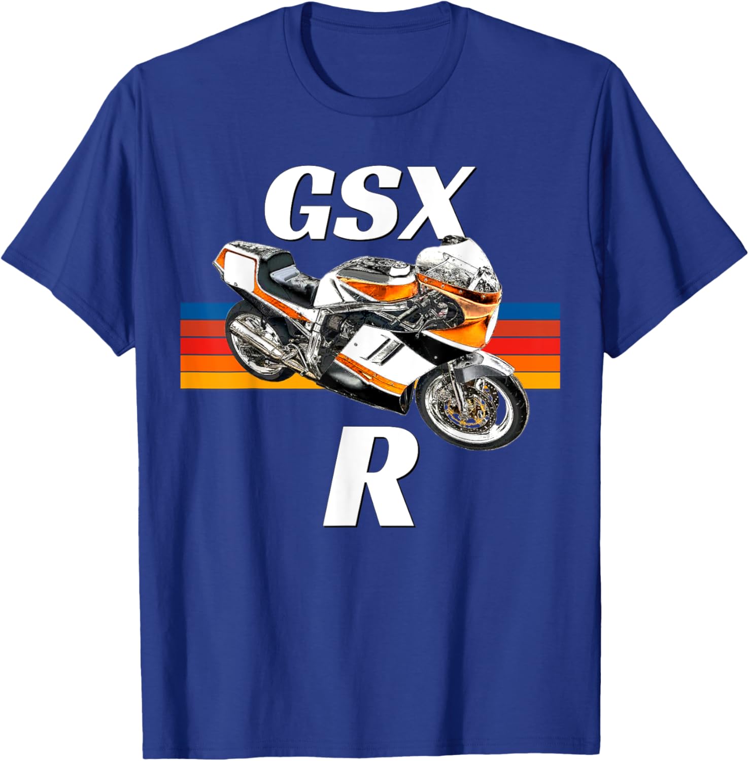 Motorcycle Sport Bike GSXR Street Bike, Race Motorcycle T-Shirt - T-Shirt | Royal