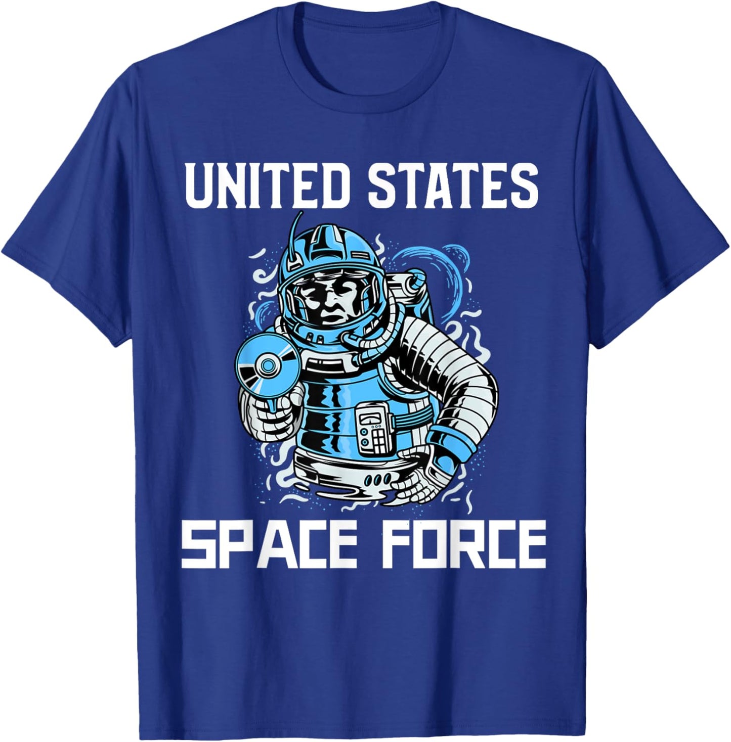 United States Space Force Space Man T-Shirt - T-Shirt | Royal
