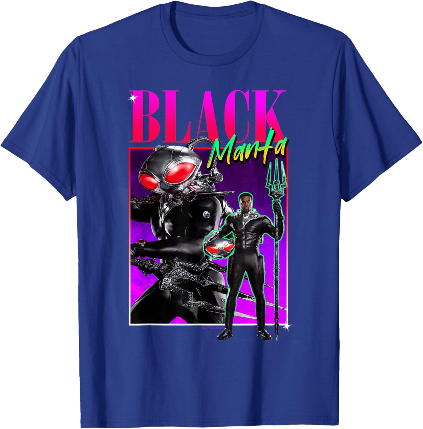Aquaman and the Lost Kingdom 90's Style Black Manta T-Shirt - T-Shirt | Royal