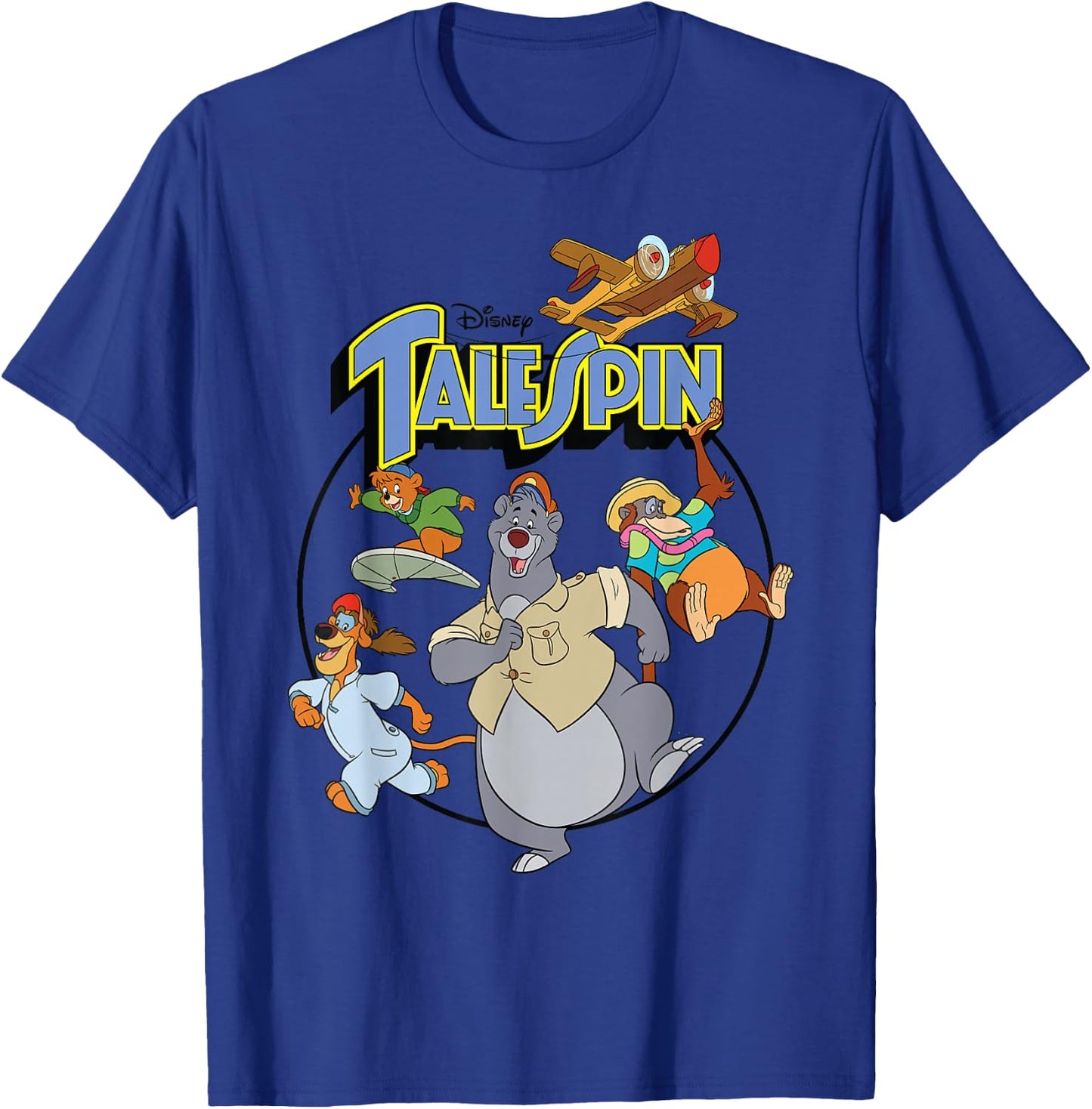 Disney - Tale Spin Crew T-Shirt - T-Shirt | Royal