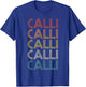 Calli Vintage Retro T-Shirt - T-Shirt | Royal