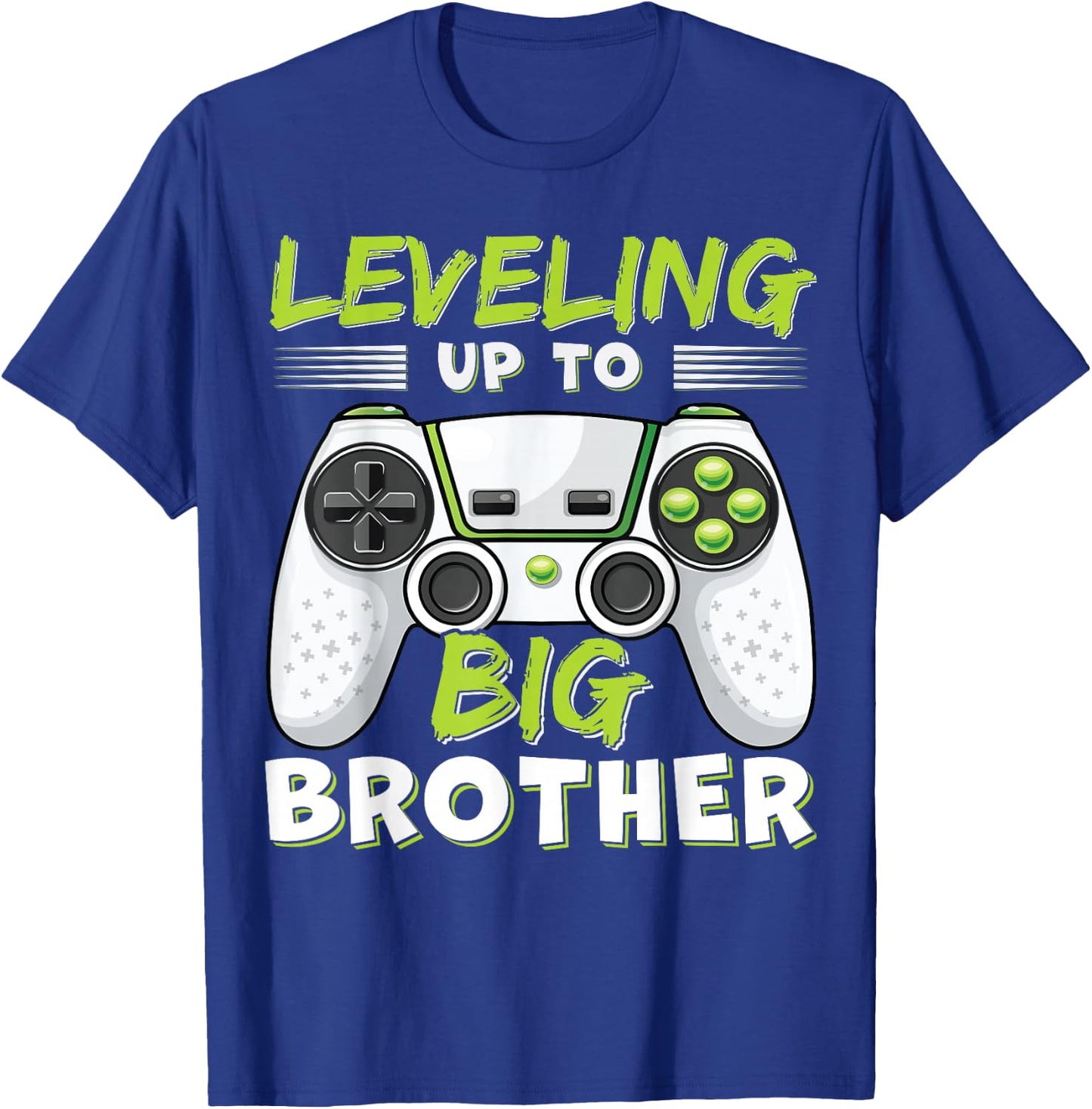 Leveling Up to Big Brother T-Shirt - T-Shirt | Royal