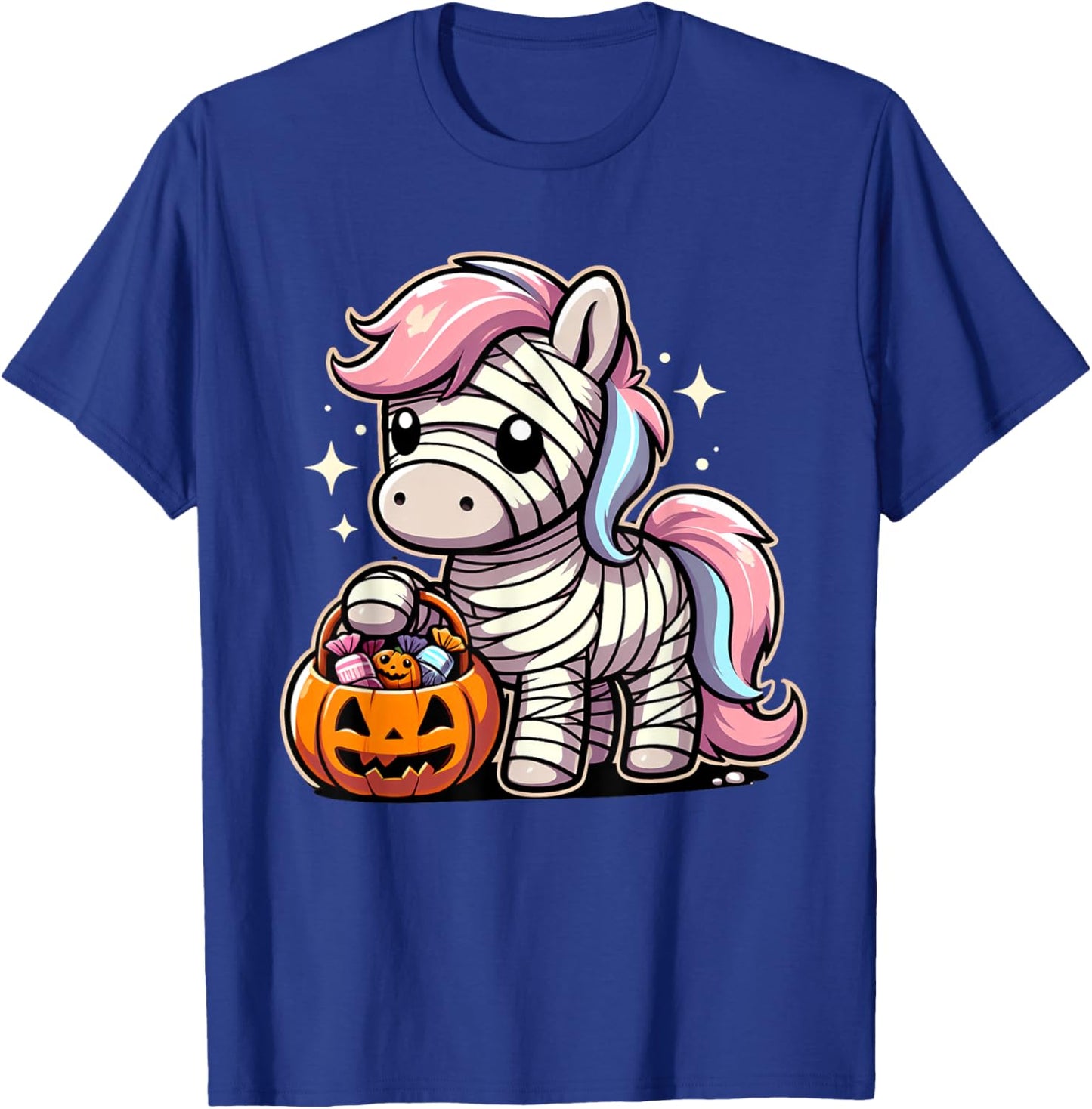 Cute Horse Halloween Costume Toddler Kids Boys & Girls T-Shirt - T-Shirt | Royal