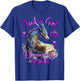 Just a Girl who loves Dragons and Books Fantasy Dragon T-Shirt - T-Shirt | Royal