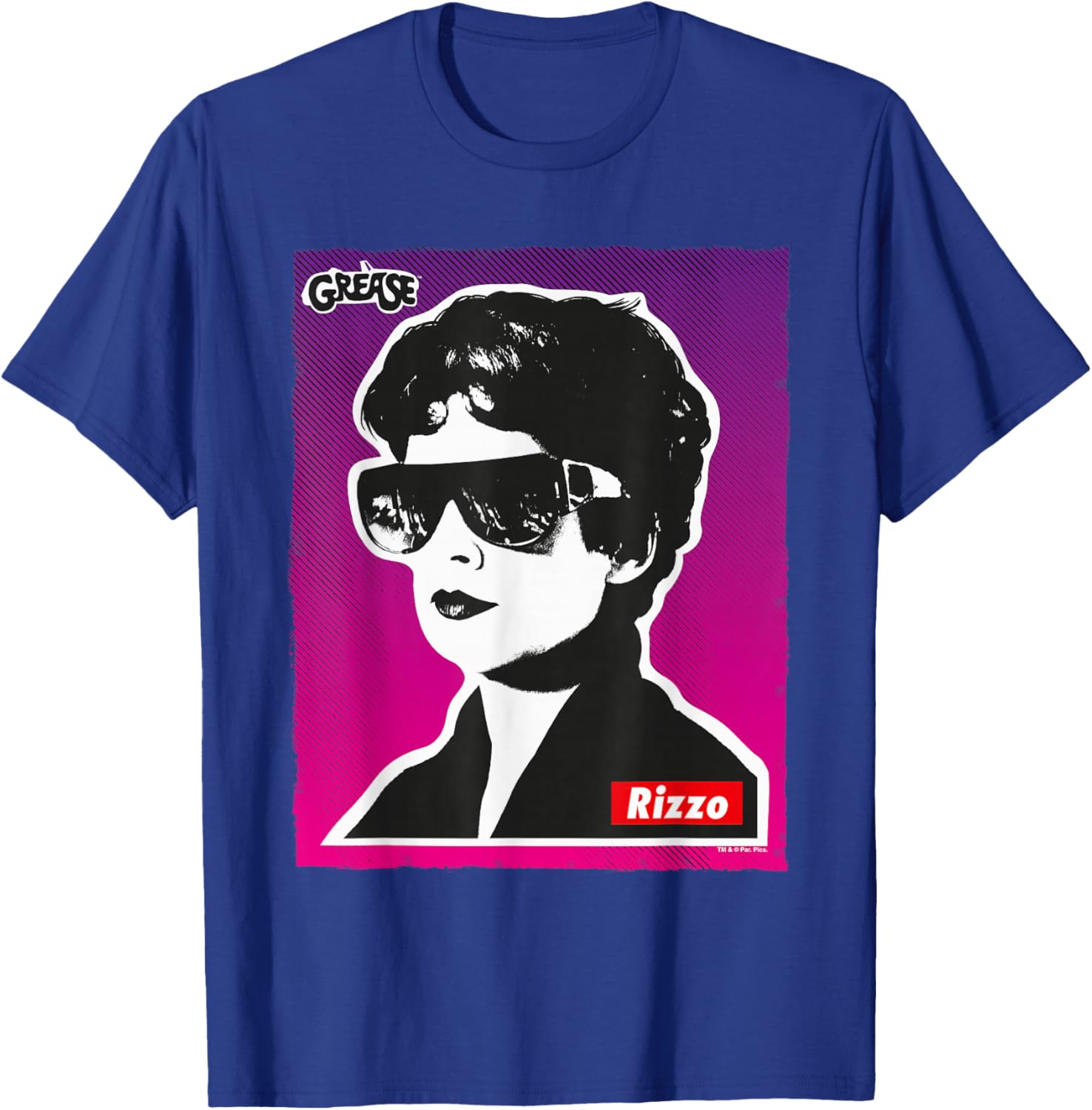 Grease Rizzo Portrait Pink Ladies T-Shirt - T-Shirt | Royal